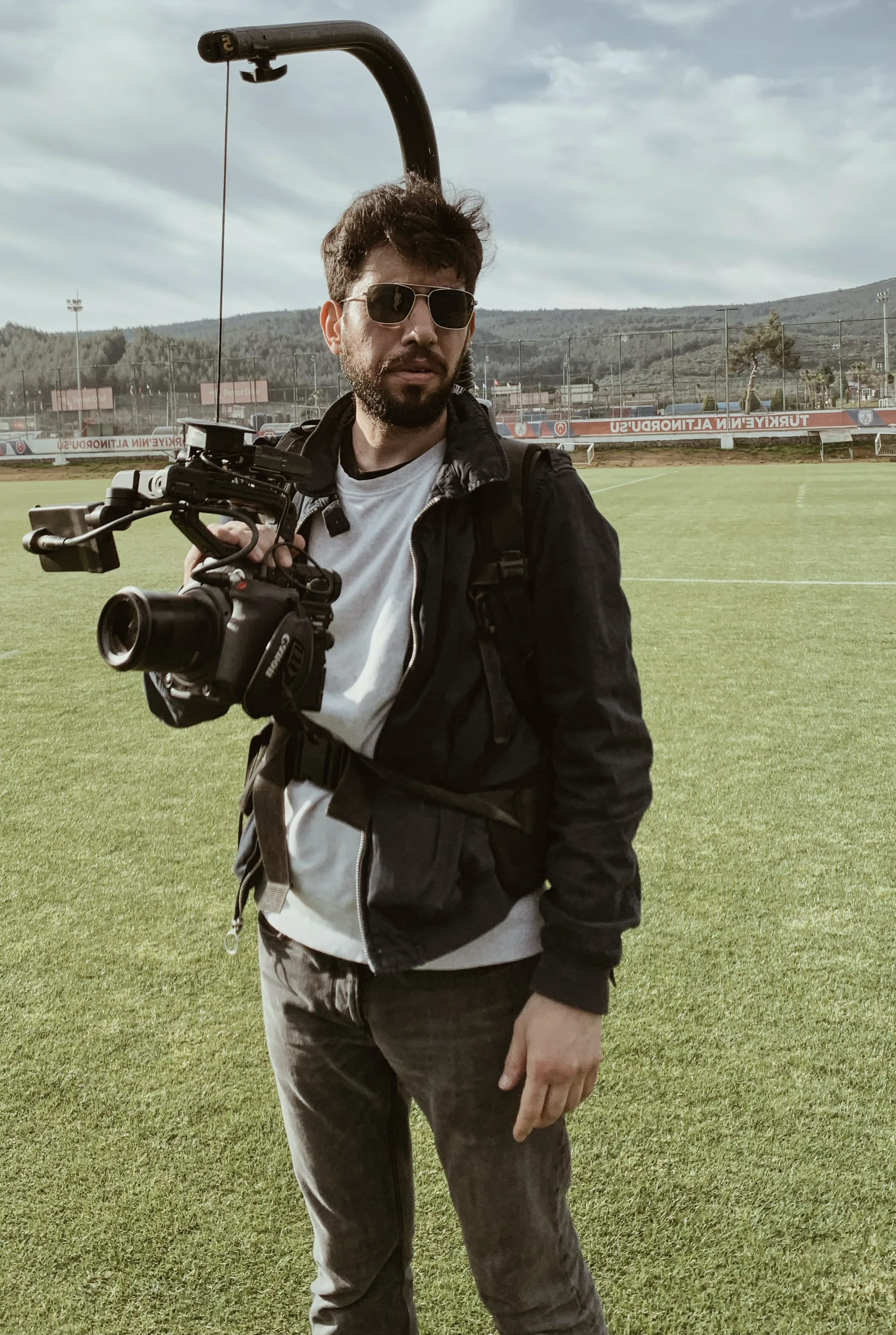 140journos saha çekiminde kameraman